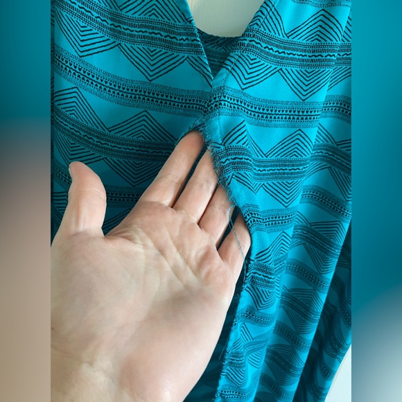 Torrid size 3 teal blouse! - Picture 6 of 10
